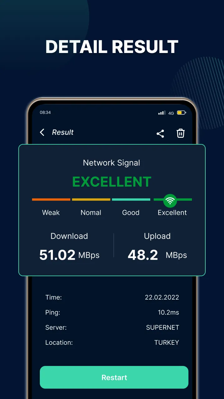 Internet speed test: Wifi test | Indus Appstore | Screenshot