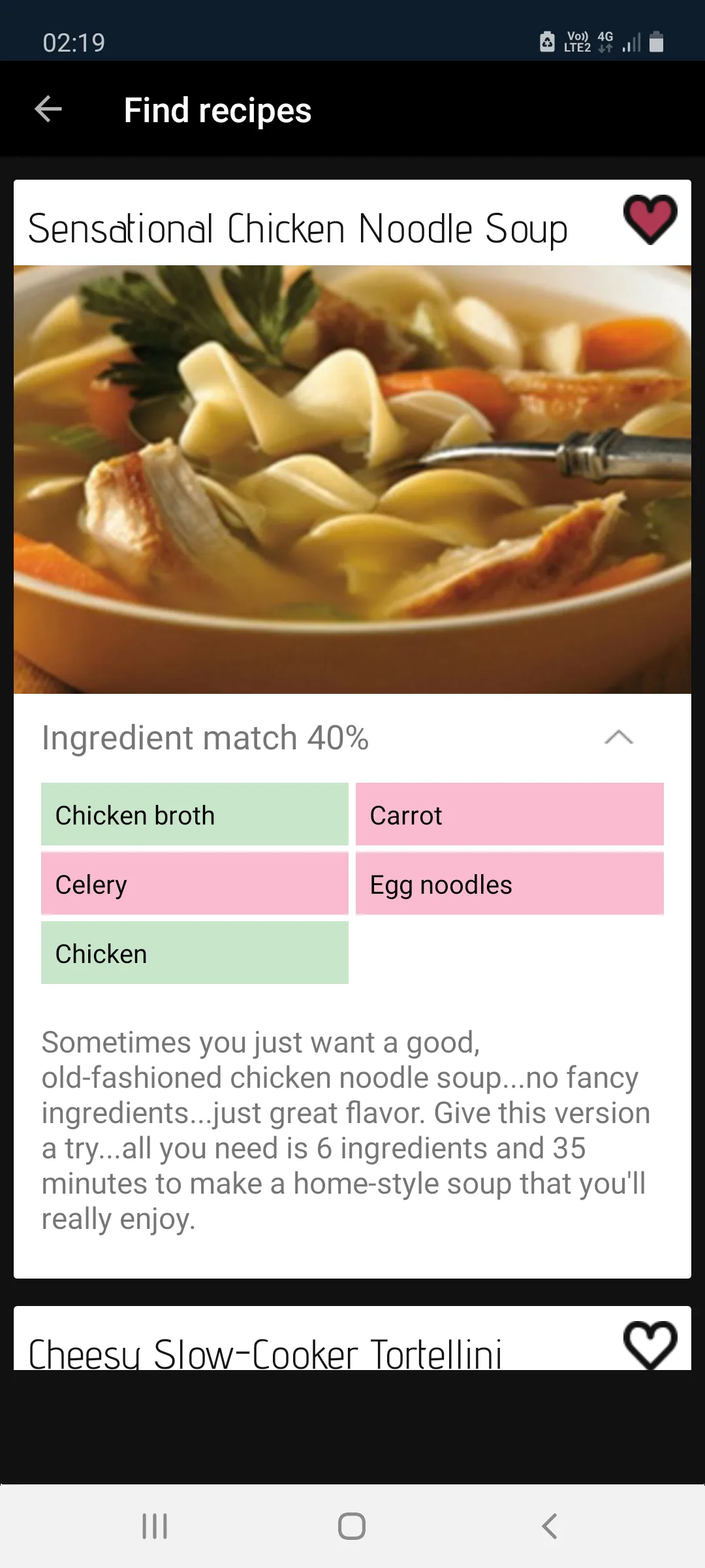 Recipe Robin | Indus Appstore | Screenshot