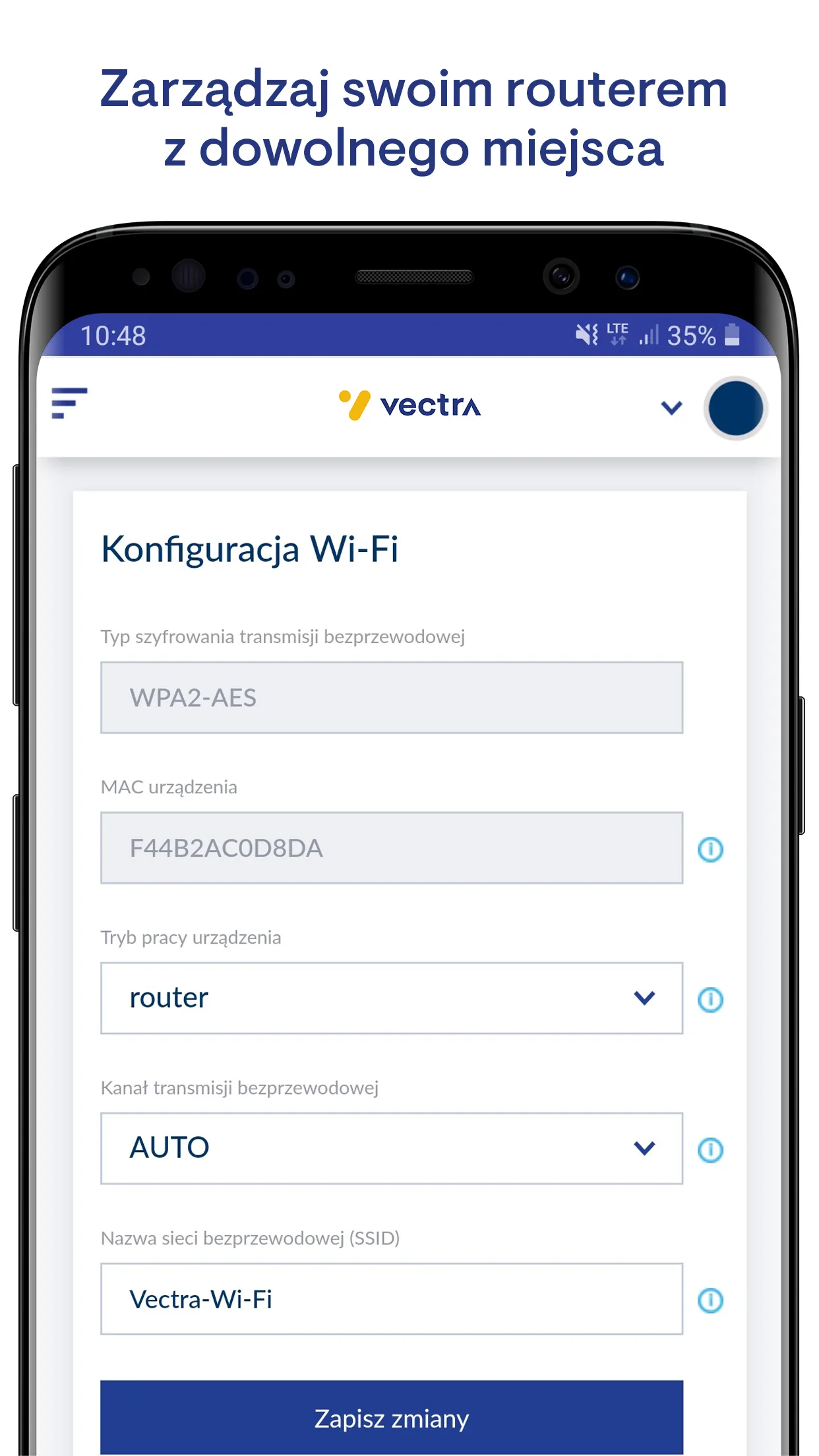 Vectra Strefa Klienta | Indus Appstore | Screenshot