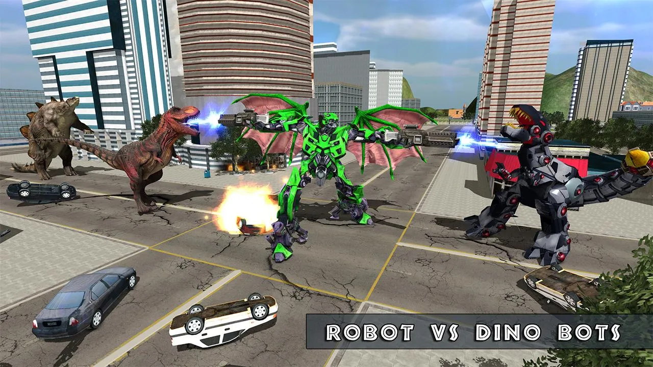 Dragon Robot Transform Game | Indus Appstore | Screenshot