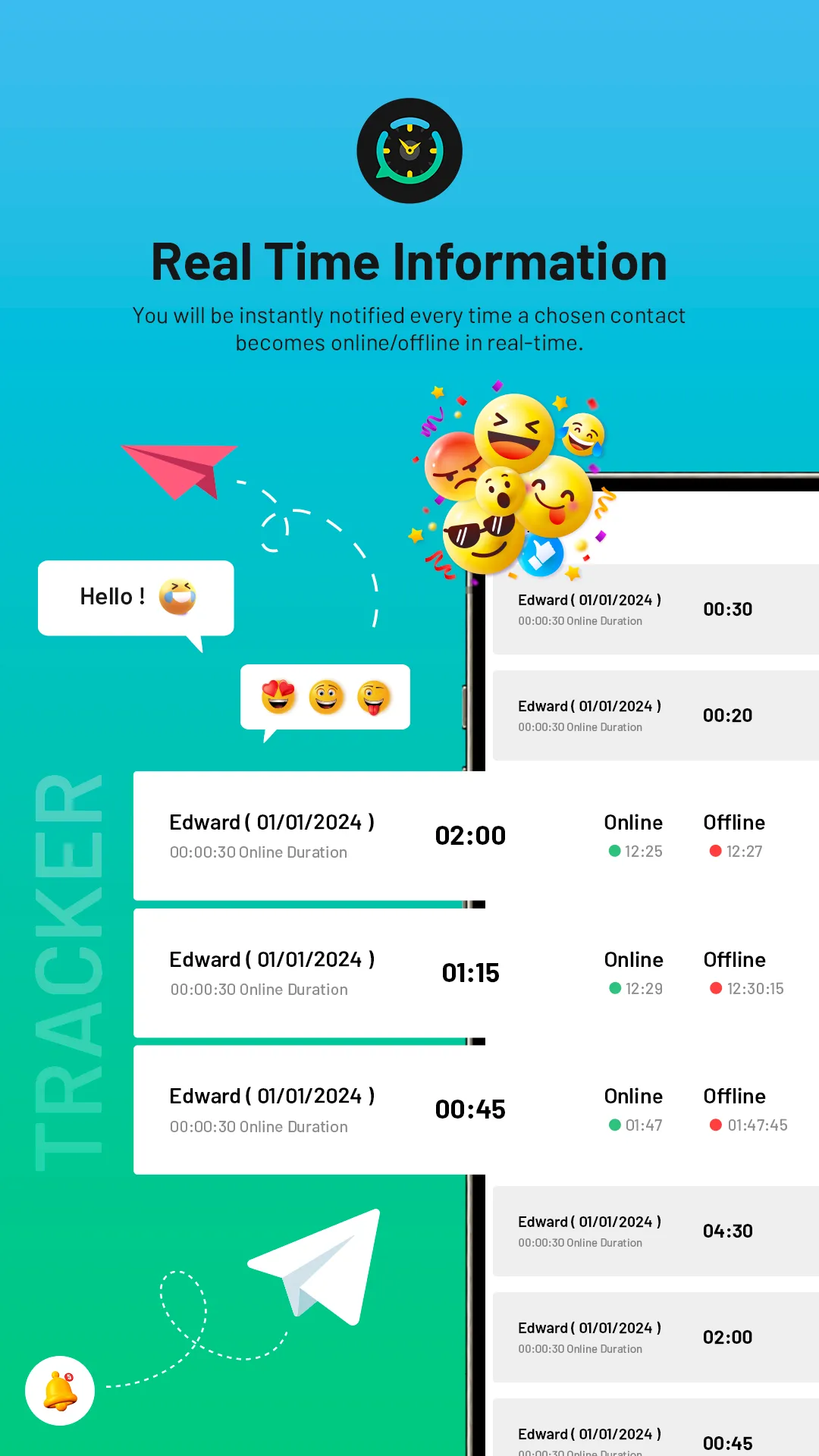 WaTracker - Last Seen Tracker | Indus Appstore | Screenshot