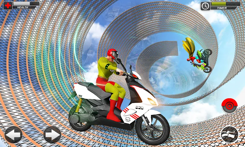 Superhero Bike Scooter Stunts | Indus Appstore | Screenshot