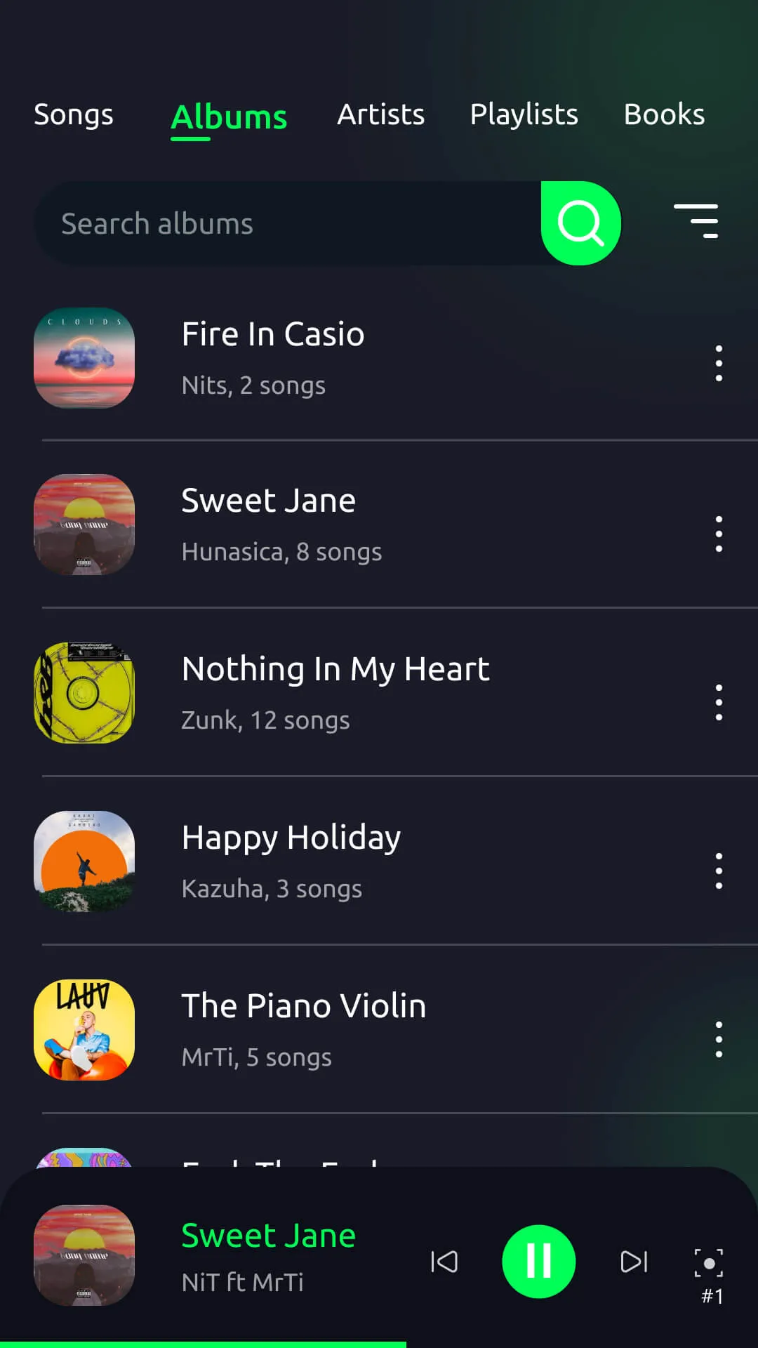 Music player | Indus Appstore | Screenshot
