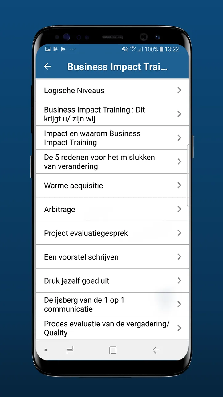 Business Impact Training | Indus Appstore | Screenshot