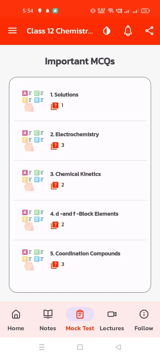 Class 12 Chemistry Notes | Indus Appstore | Screenshot