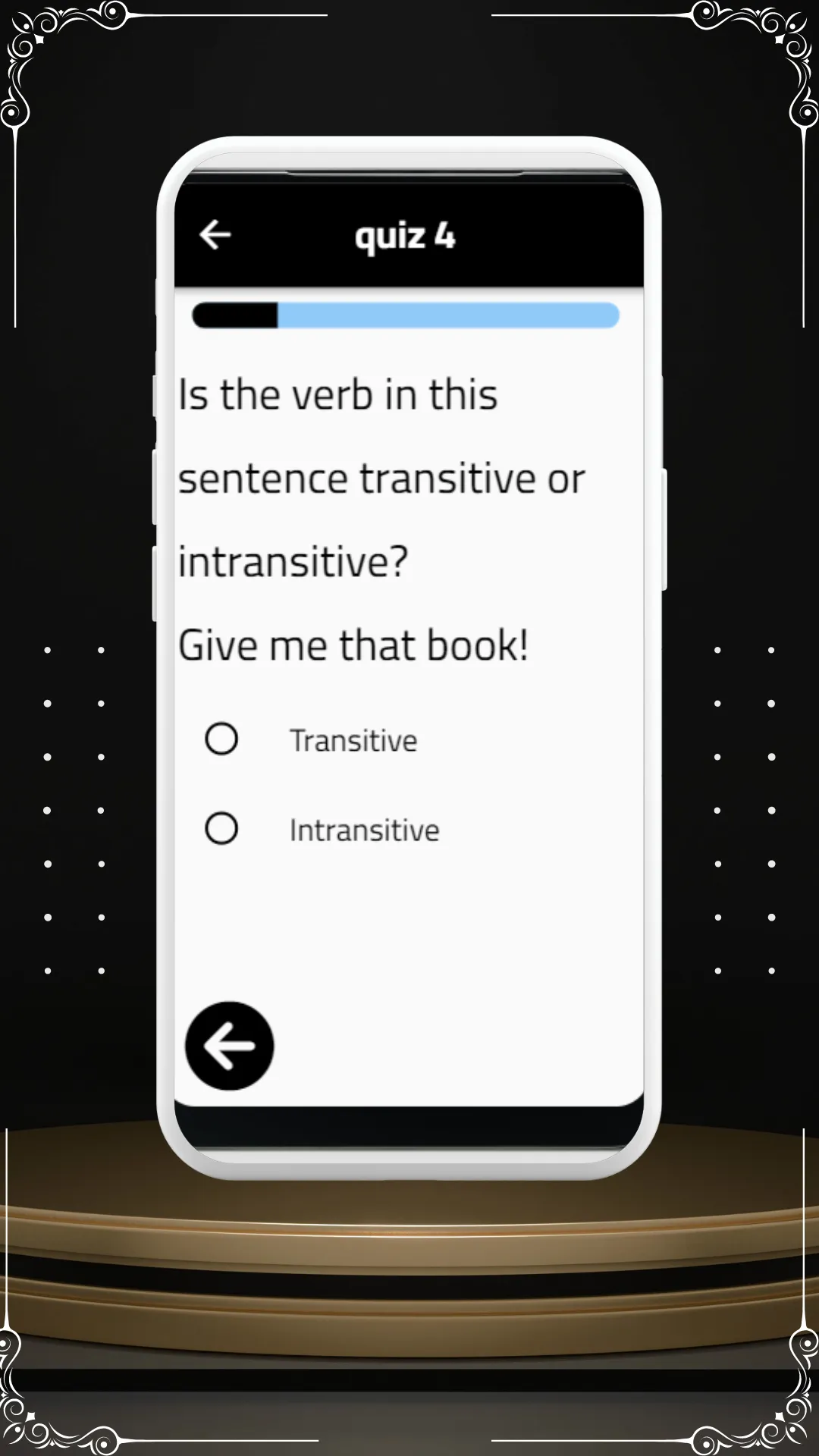 transitive and intransitive | Indus Appstore | Screenshot