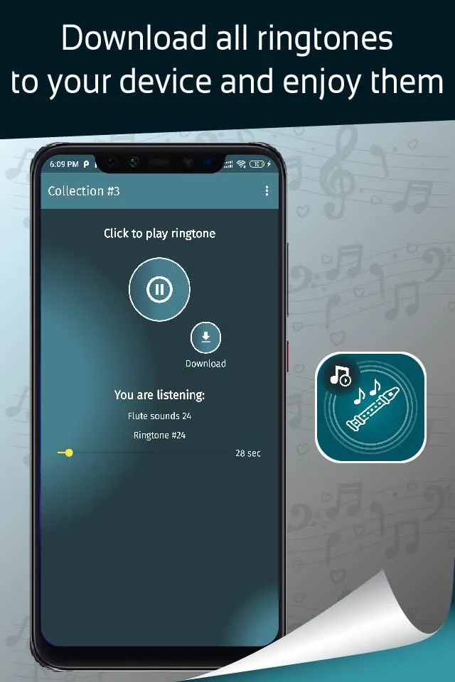 Flutes ringtones | Indus Appstore | Screenshot