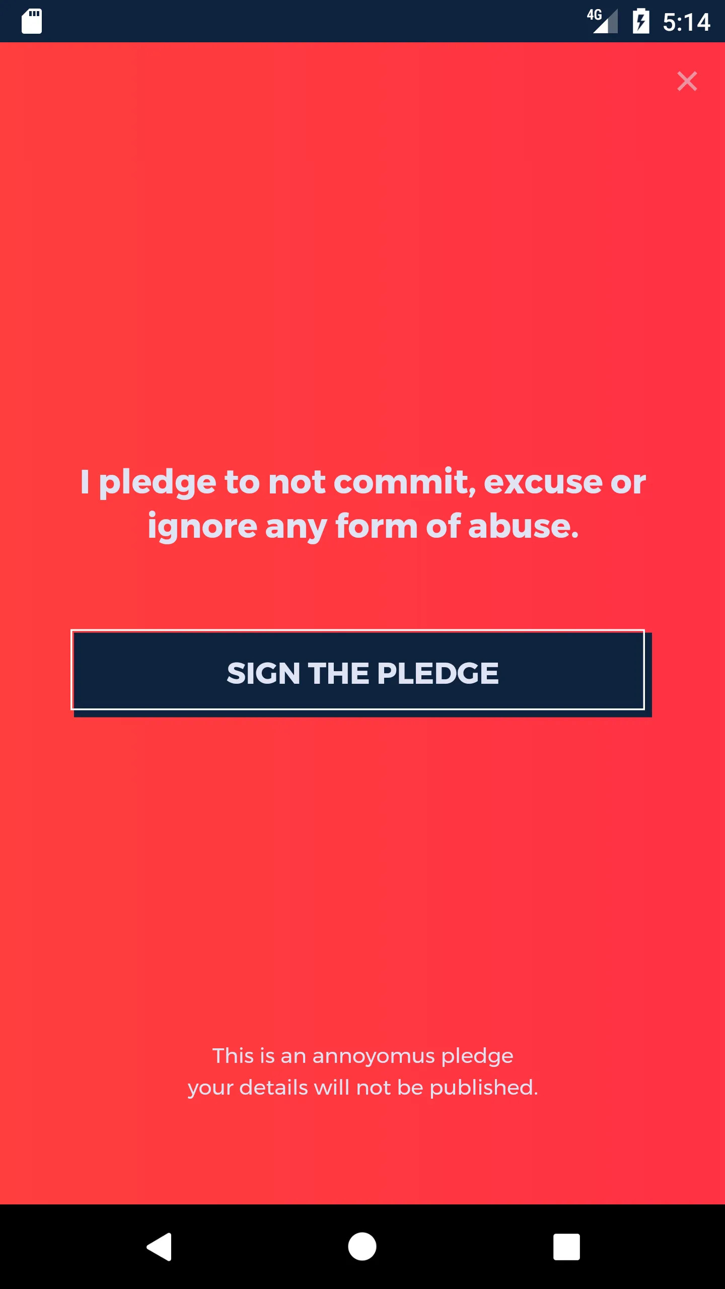 Oi - Be a voice against abuse | Indus Appstore | Screenshot