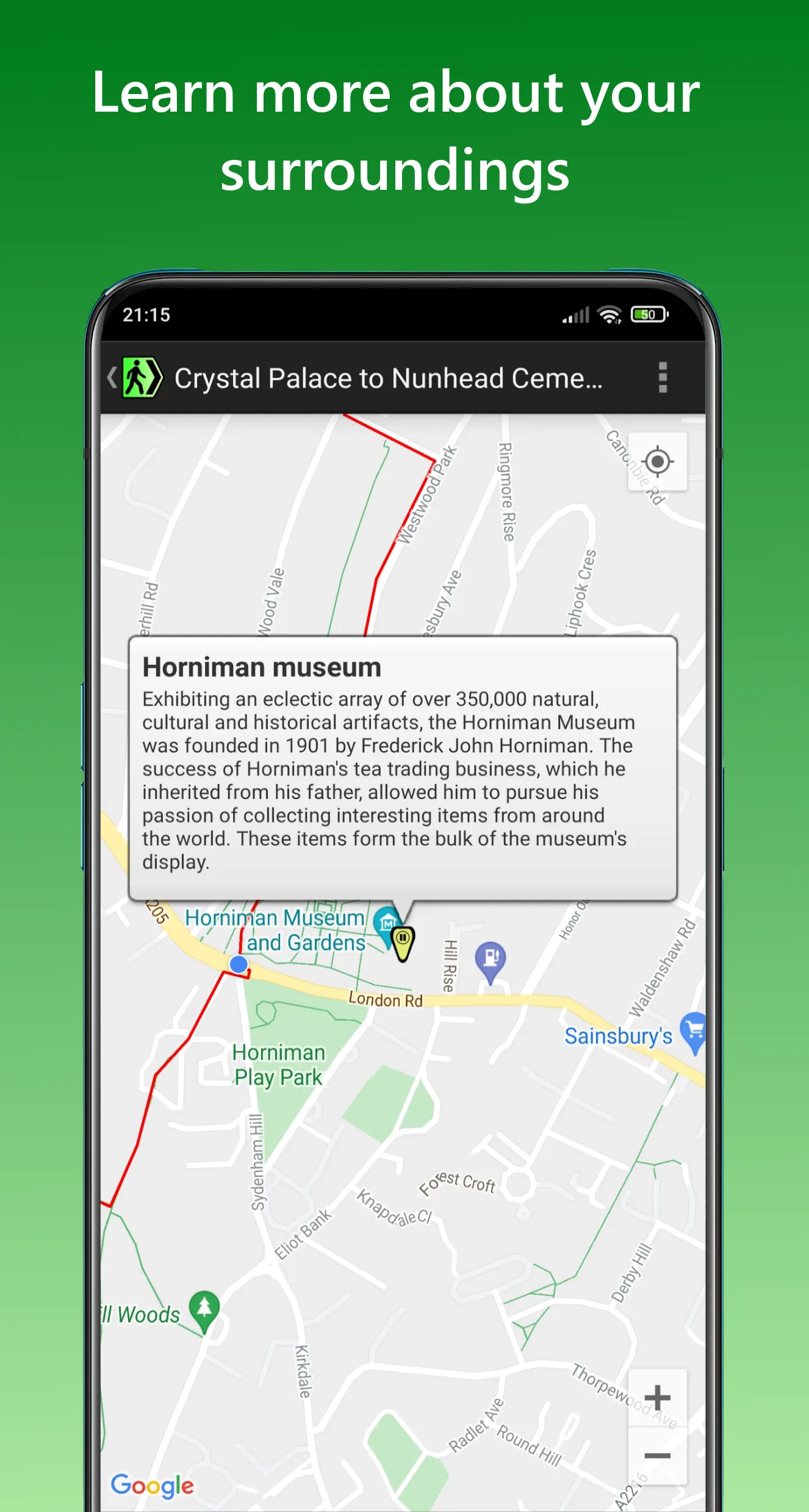 London Trails | Indus Appstore | Screenshot