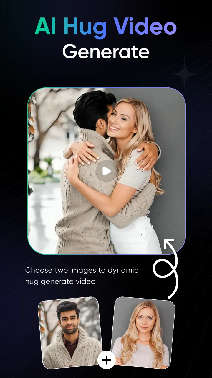 AI Kissing Hug Video Maker | Indus Appstore | Screenshot