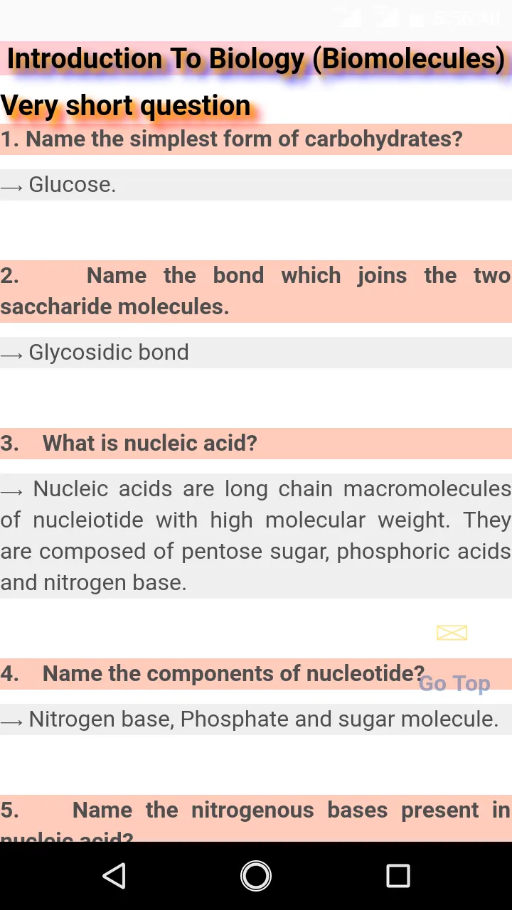 Biology Class 11 | Indus Appstore | Screenshot