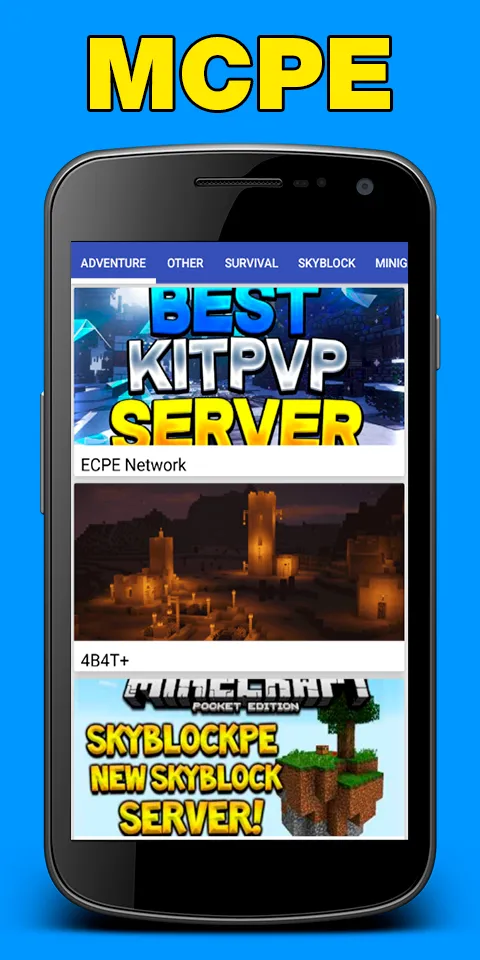 Servers for Minecraft PE | Indus Appstore | Screenshot