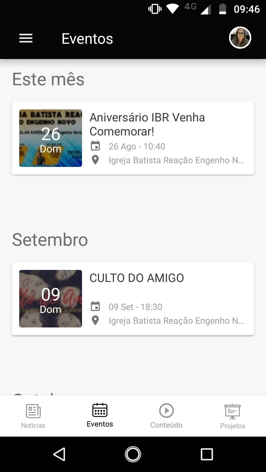 Igreja Batista Reação | Indus Appstore | Screenshot