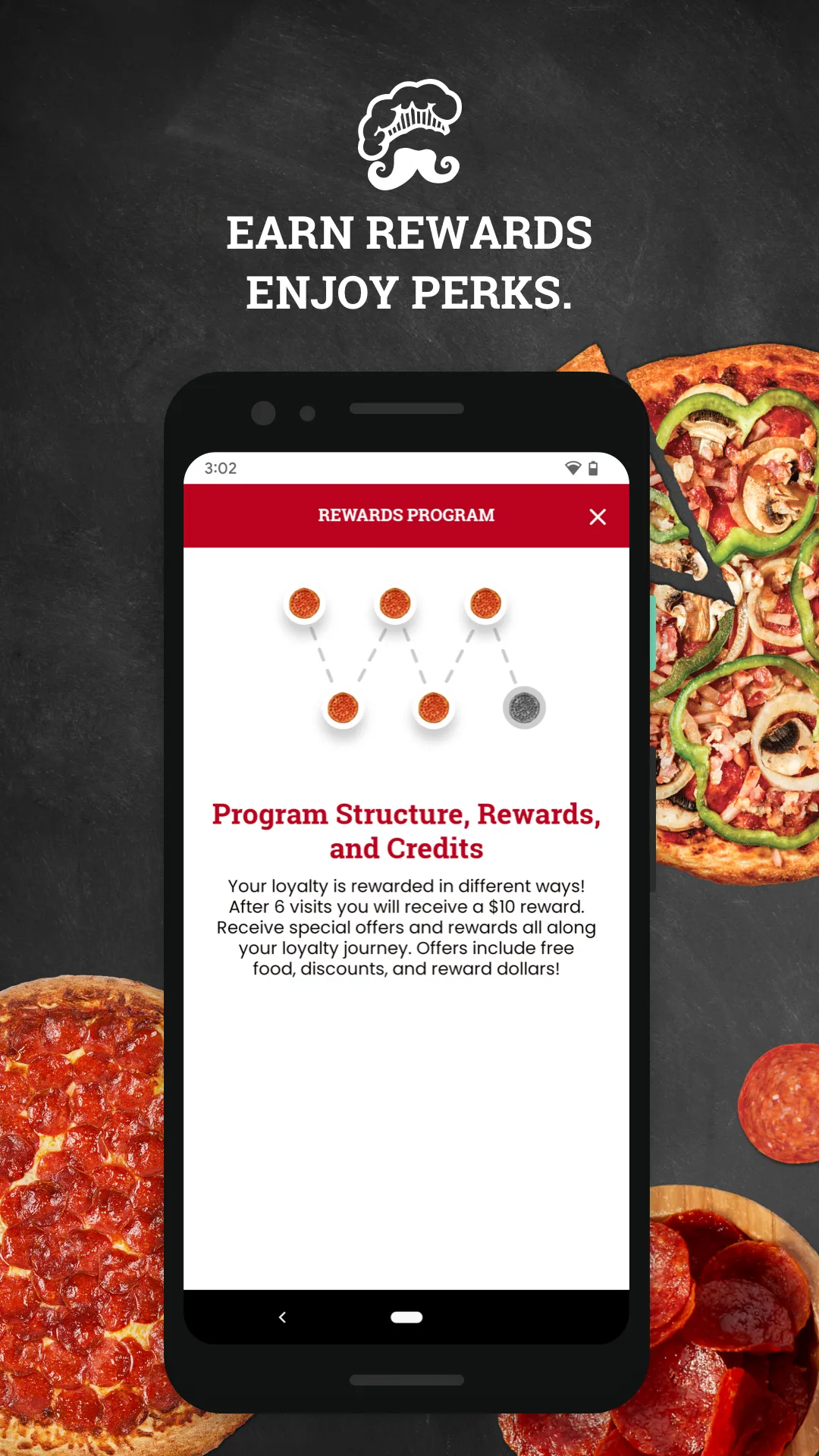 Pizza Factory Rewards | Indus Appstore | Screenshot