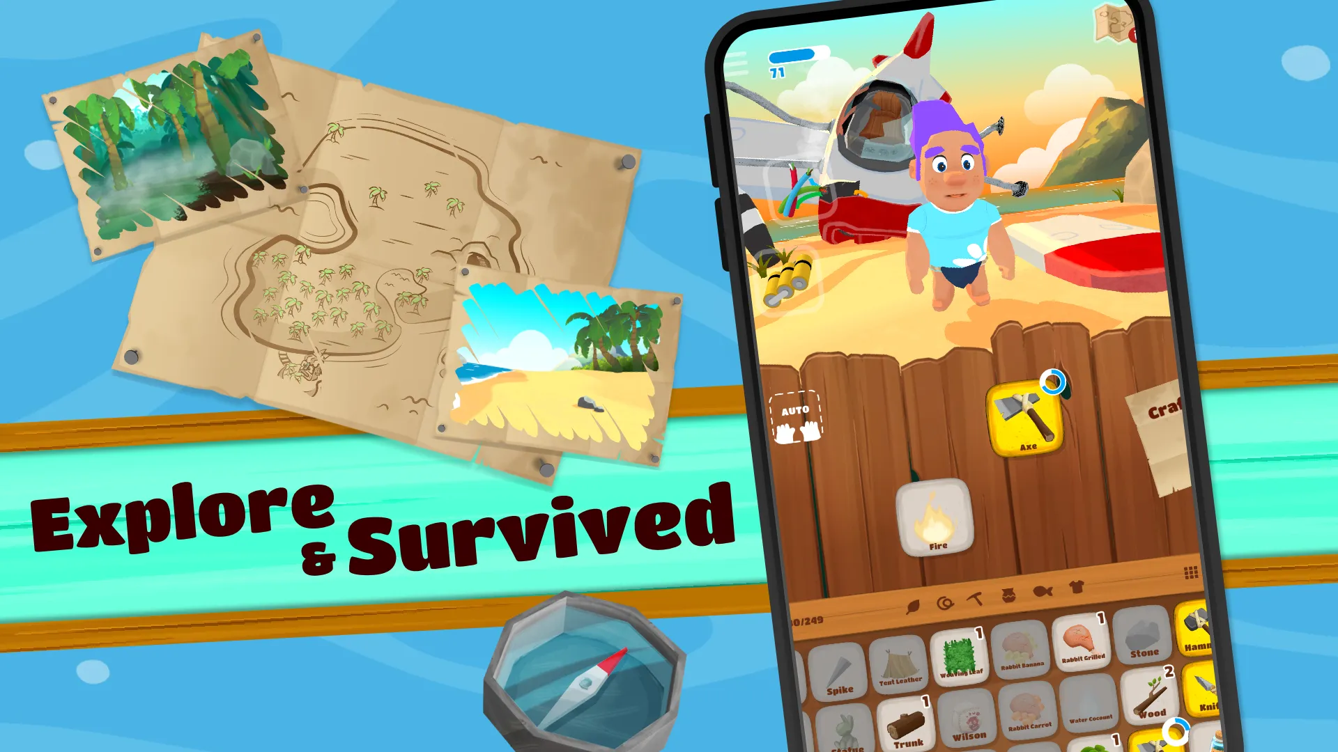 Kraken Island - Merge & Craft | Indus Appstore | Screenshot