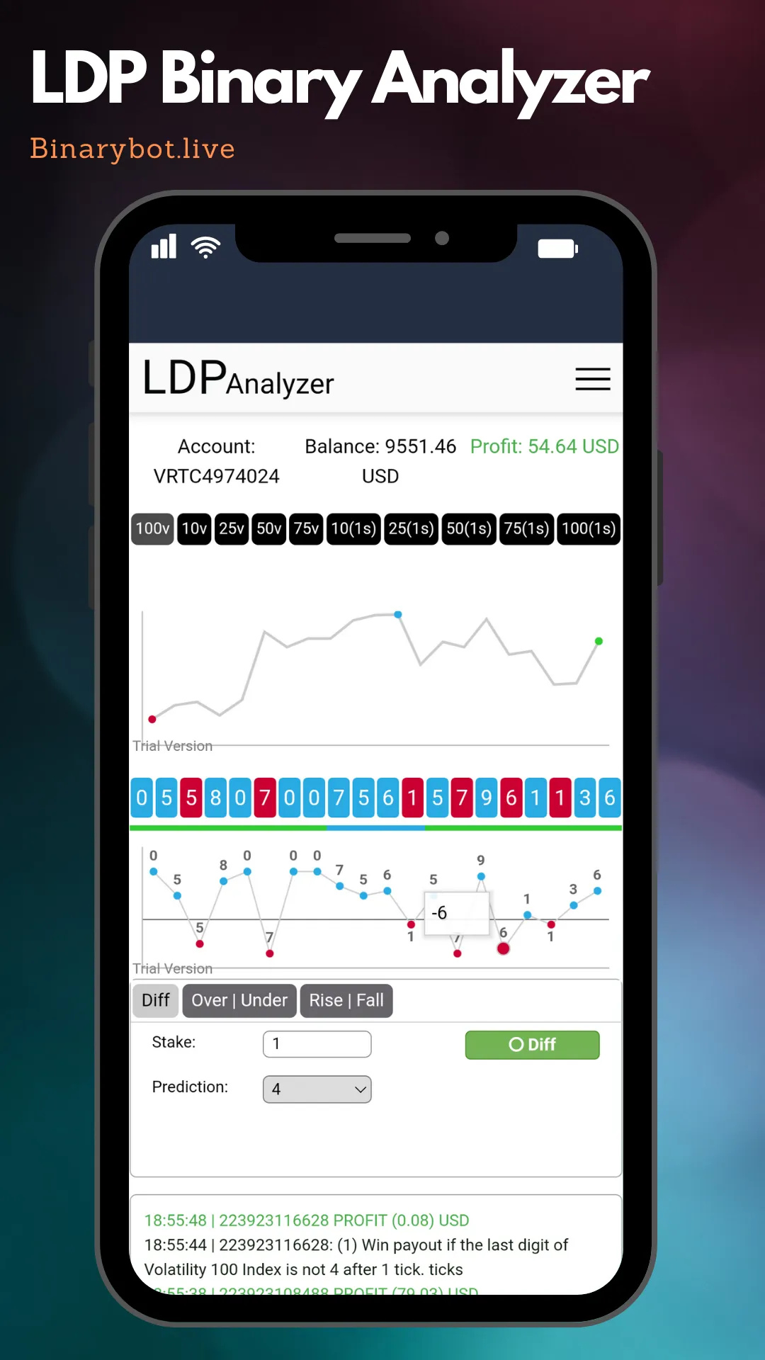 Binary Bot Powered By Deriv | Indus Appstore | Screenshot