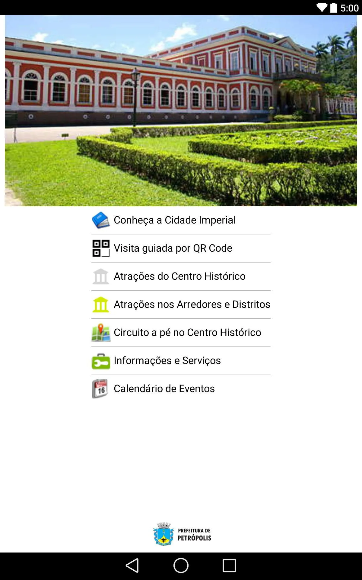 Aplicativo Petrópolis | Indus Appstore | Screenshot