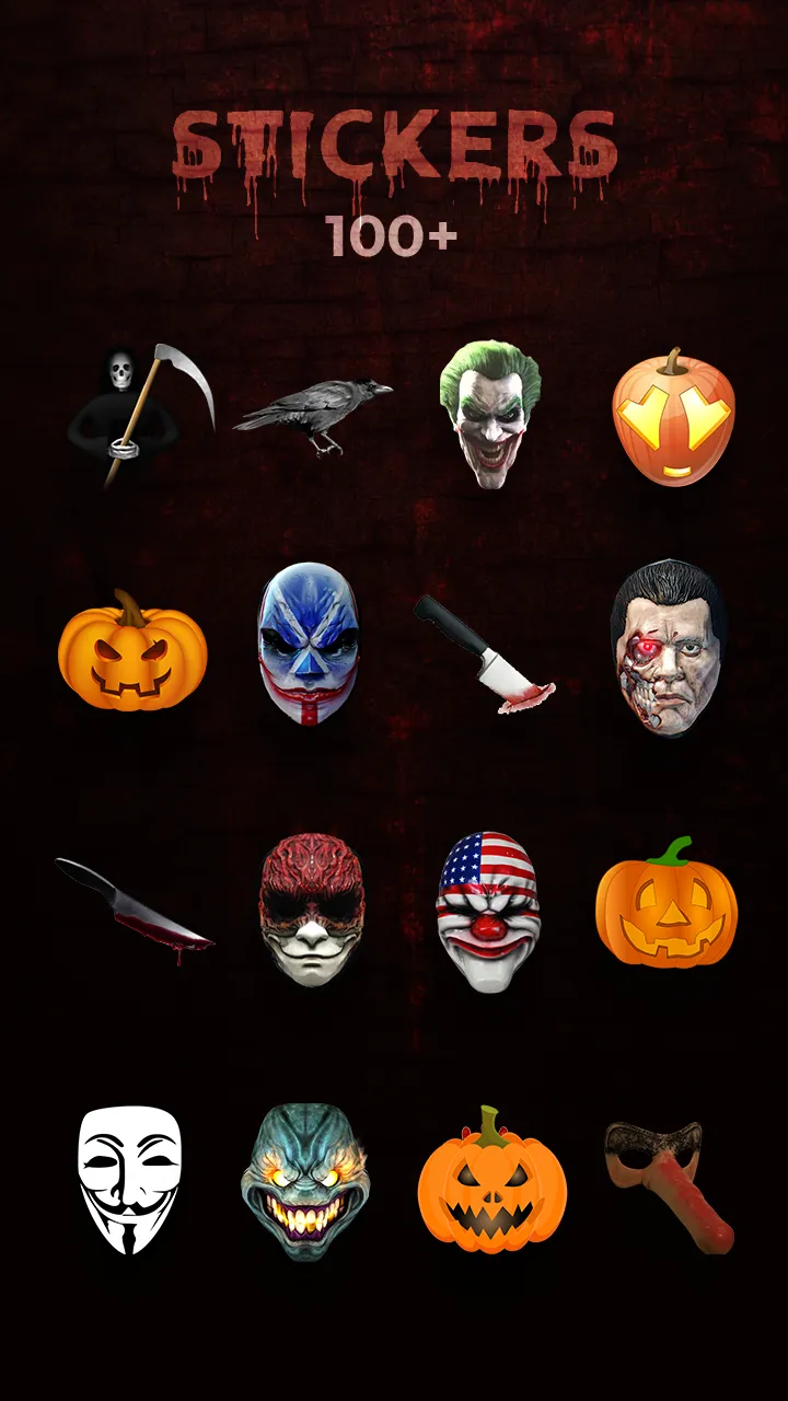 Anonymous Horror Stickers | Indus Appstore | Screenshot