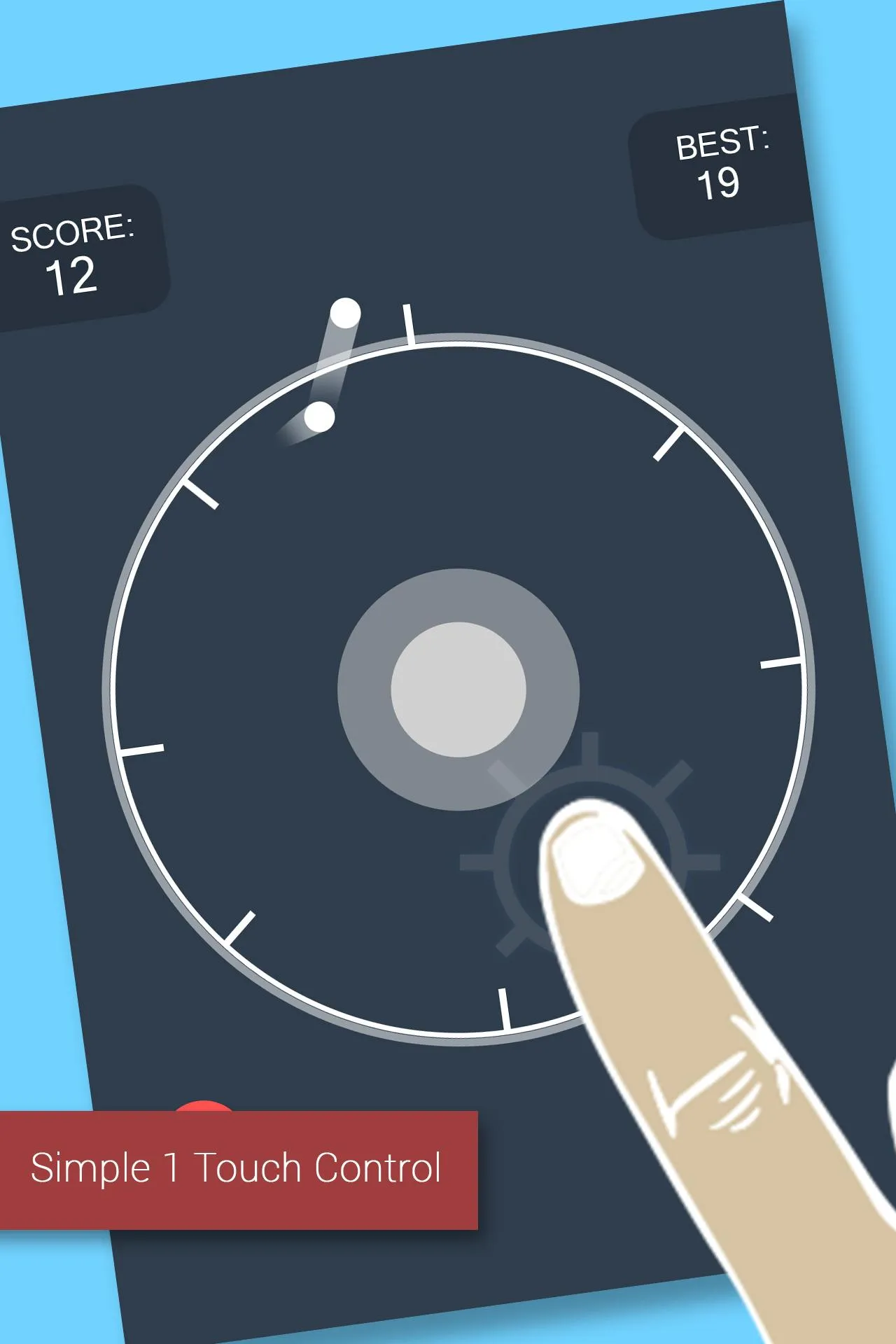 Circle Run - 360 Spikes Game | Indus Appstore | Screenshot