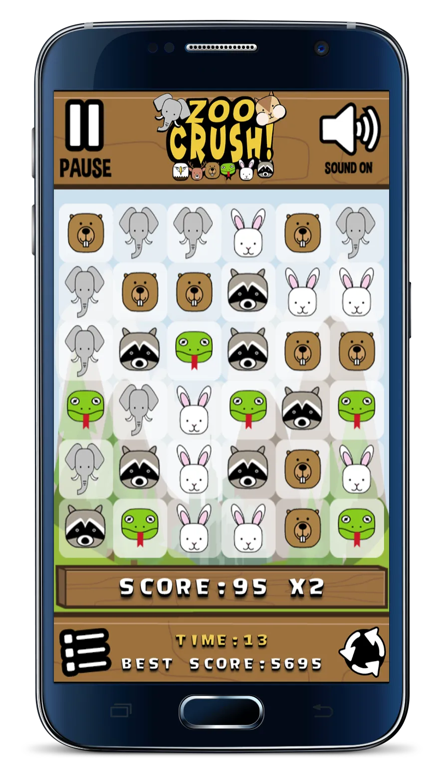 Zoo Crush! (Puzzel Game) | Indus Appstore | Screenshot