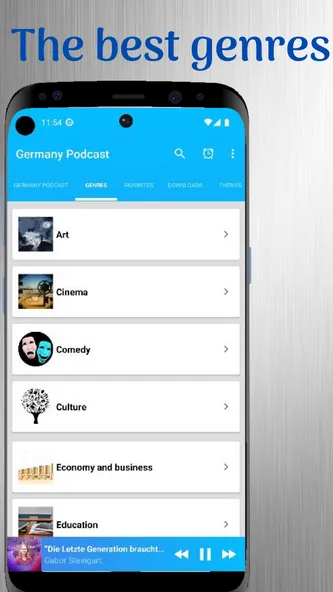 Germany Podcast | Indus Appstore | Screenshot