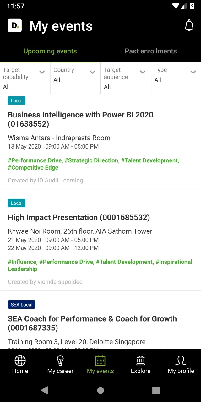 Deloitte aDvance | Indus Appstore | Screenshot