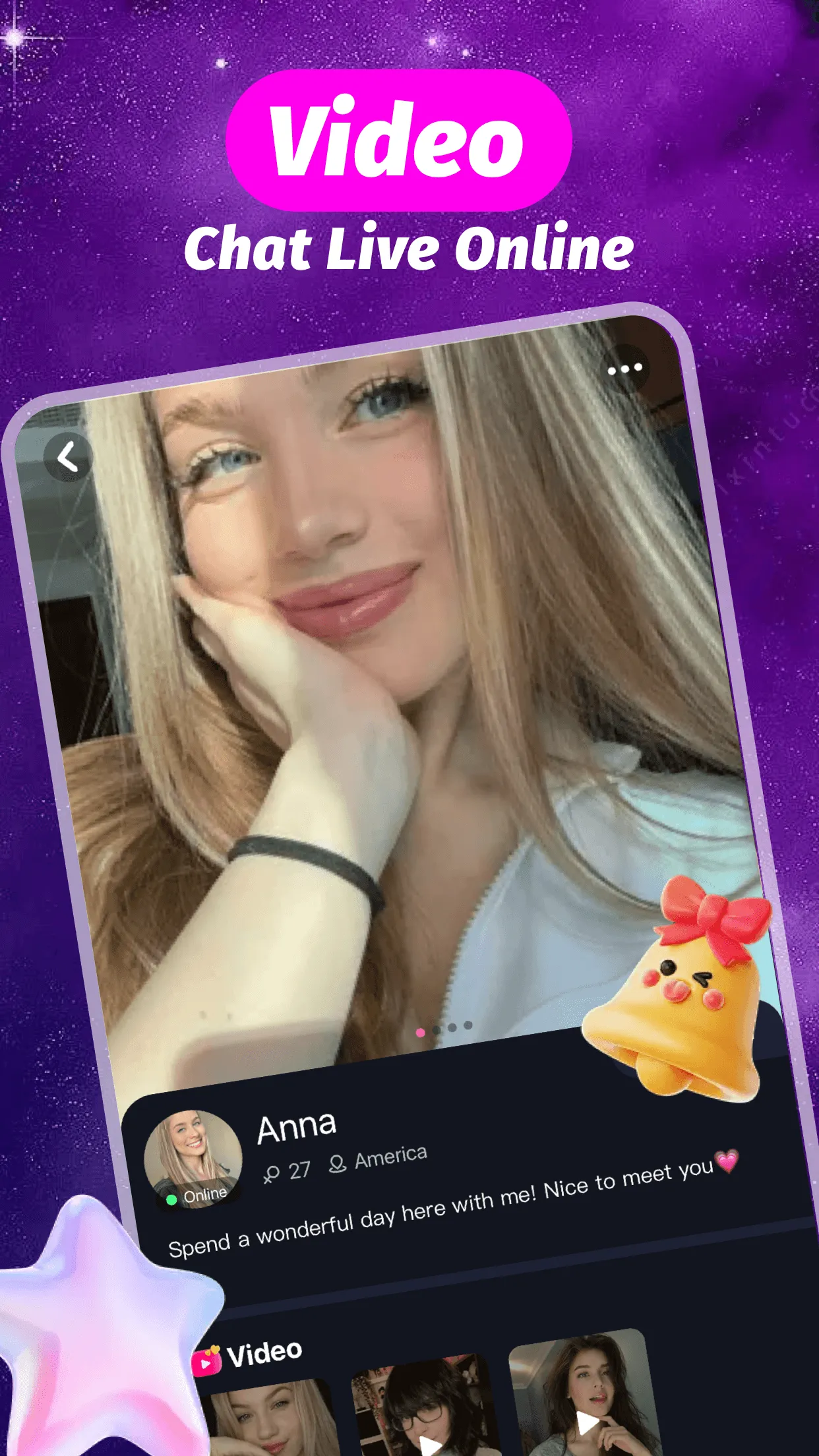 CheerU-Live Video Chat | Indus Appstore | Screenshot