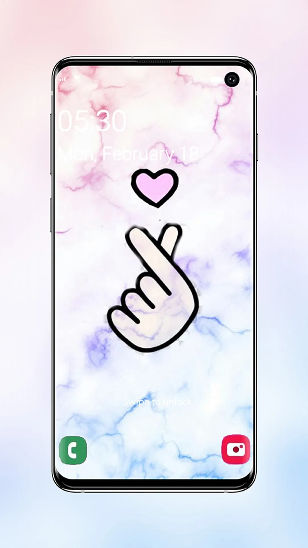 Finger Heart Wallpaper | Indus Appstore | Screenshot