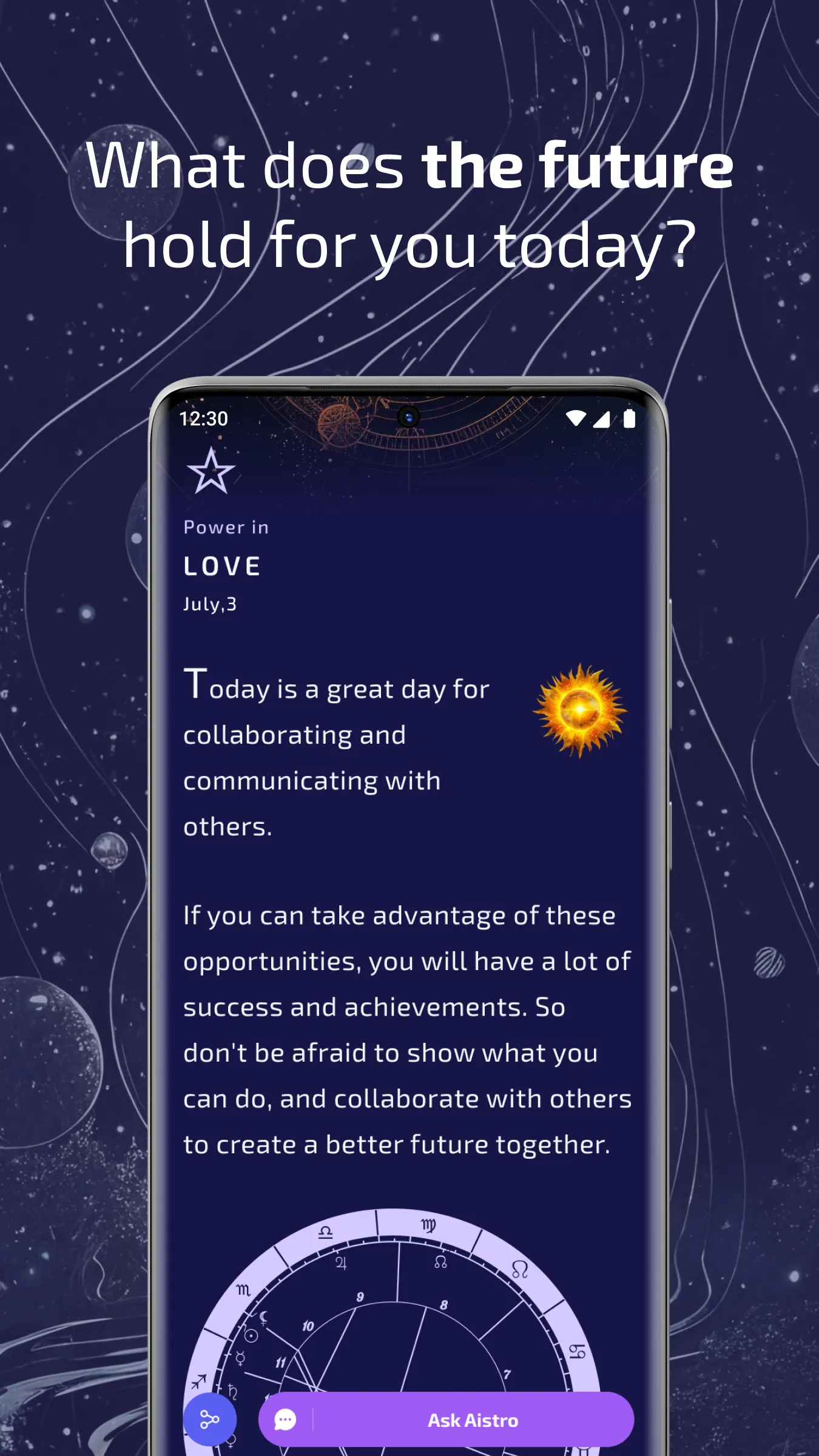 Aistro: AI Horoscope Astrology | Indus Appstore | Screenshot