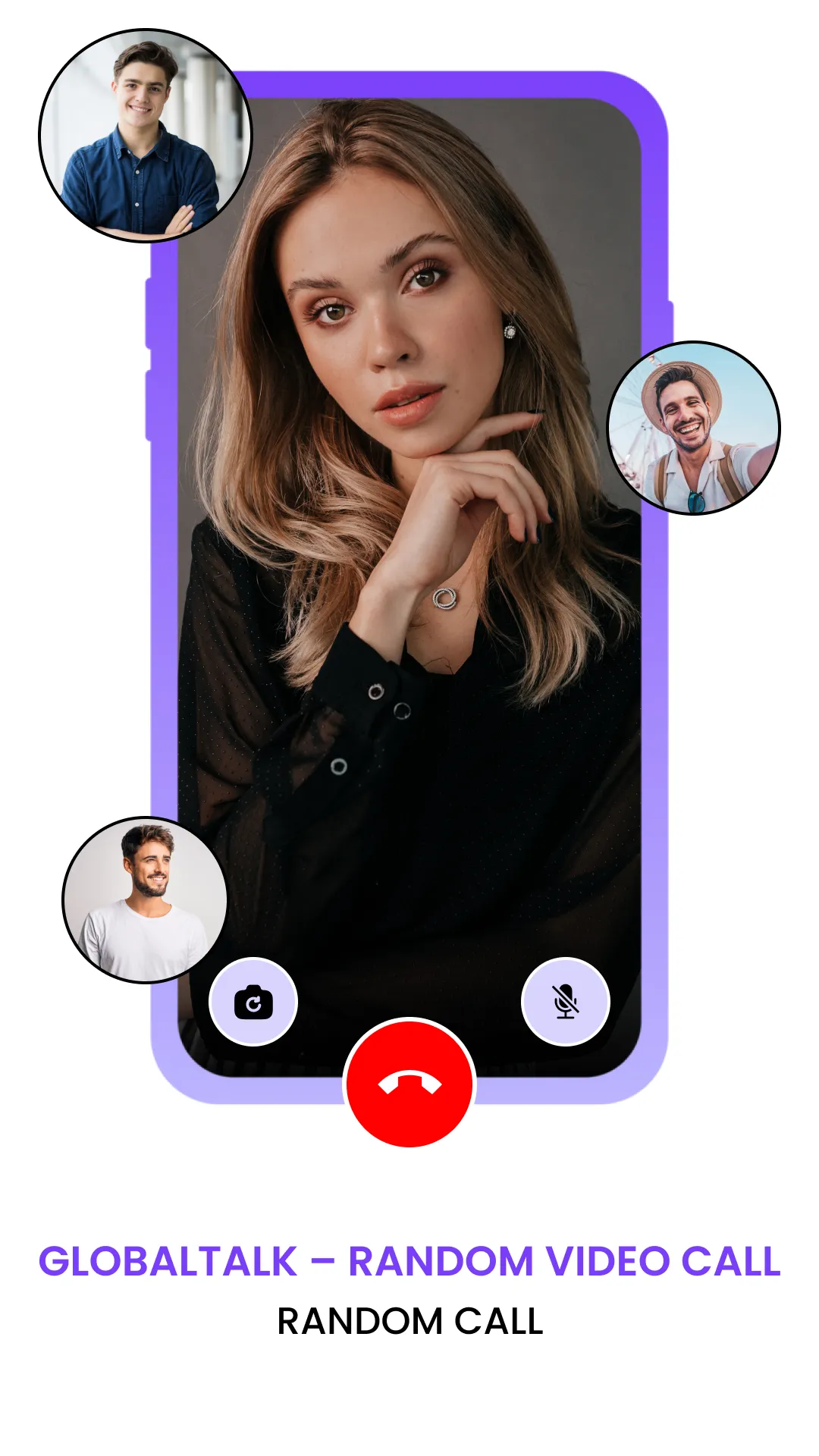 GlobalTalk - Random Video Call | Indus Appstore | Screenshot