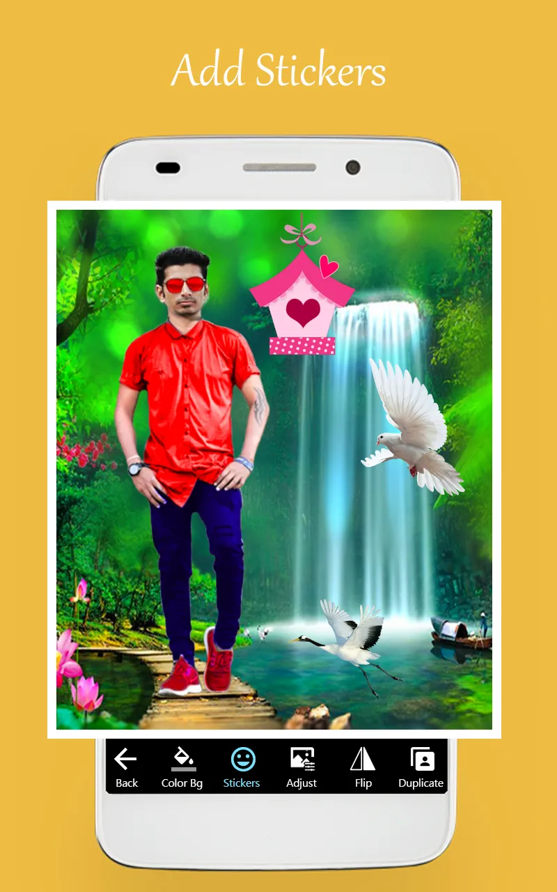 Waterfall photo editor frames | Indus Appstore | Screenshot