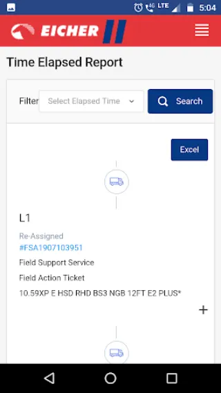 Eicher Uptime | Indus Appstore | Screenshot
