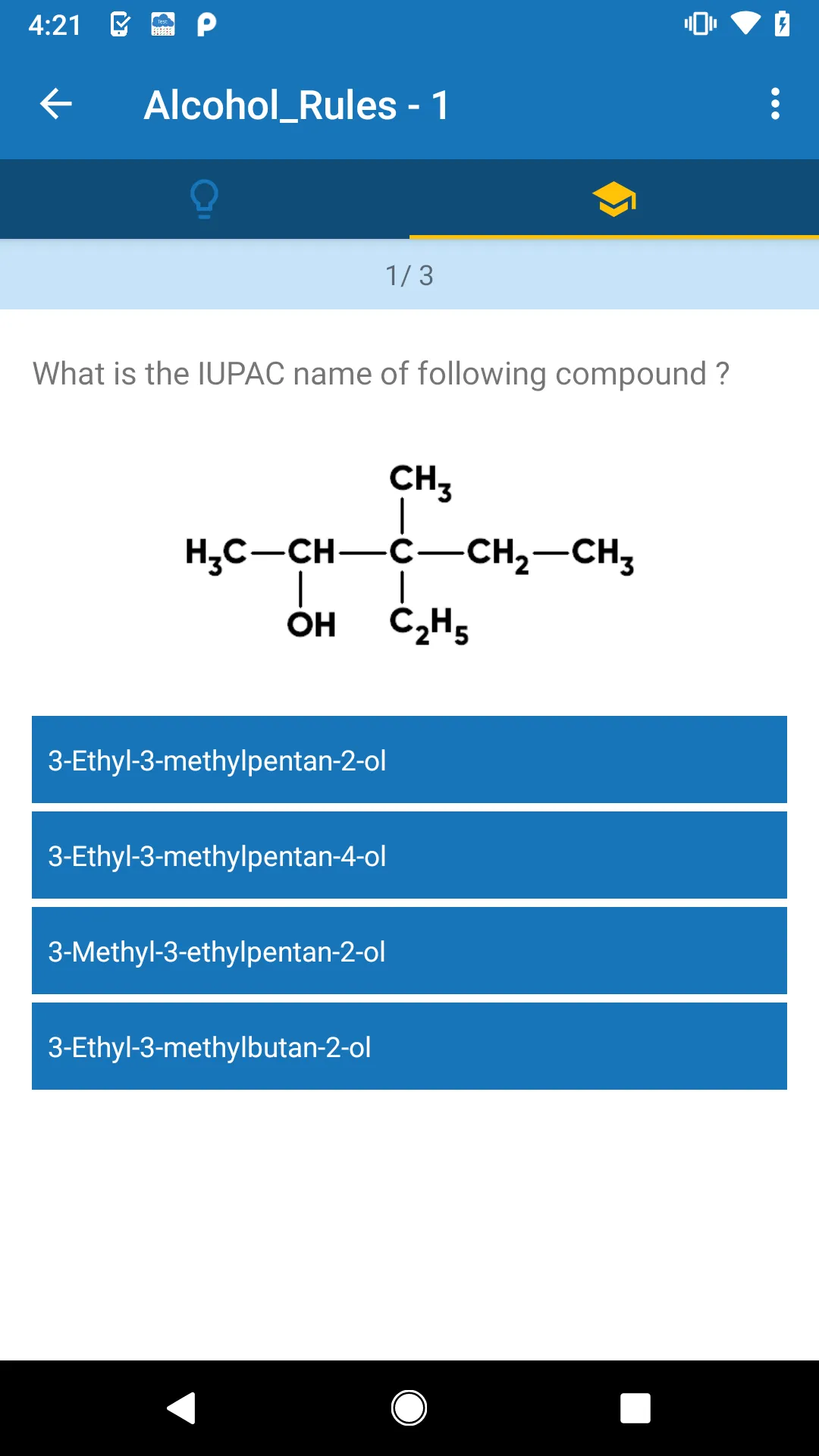 IUPAC Nomenclature Chemistry | Indus Appstore | Screenshot