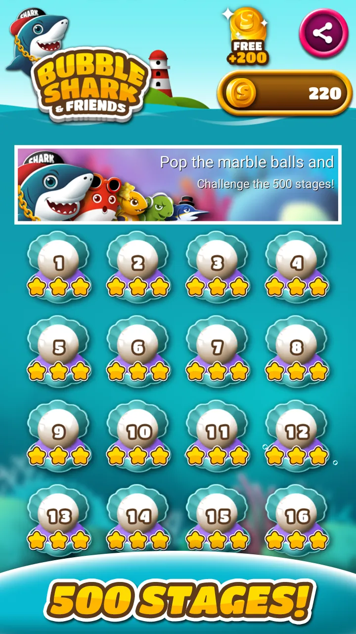 Bubble Shark & Friends | Indus Appstore | Screenshot