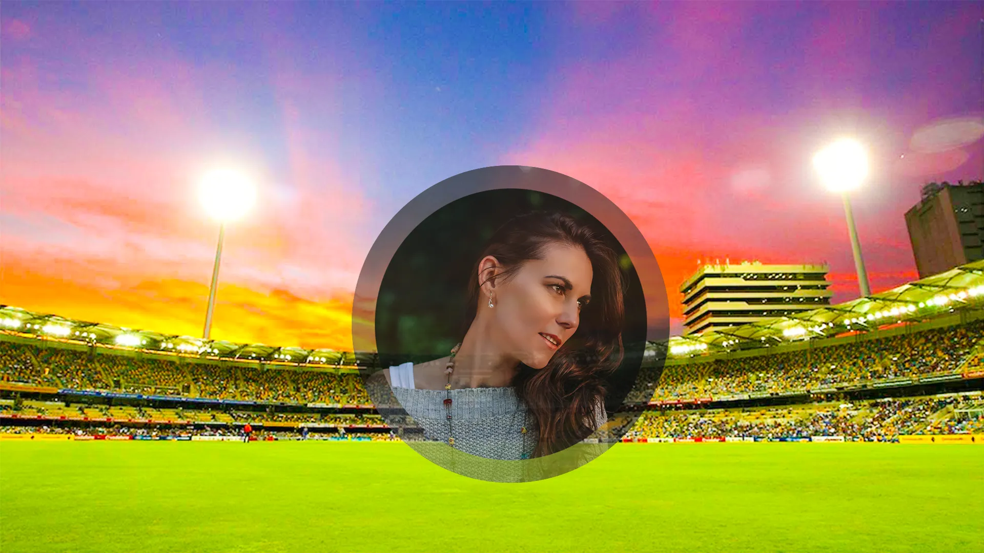 Sports Stadium Photo Frame Edi | Indus Appstore | Screenshot