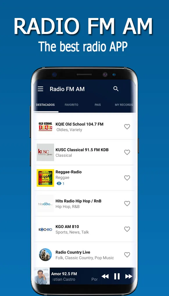 Radio AM y FM | Indus Appstore | Screenshot