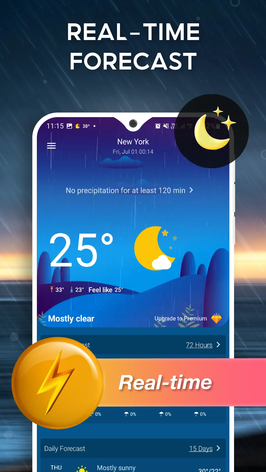 Weather Forecast, Live Weather | Indus Appstore | Screenshot