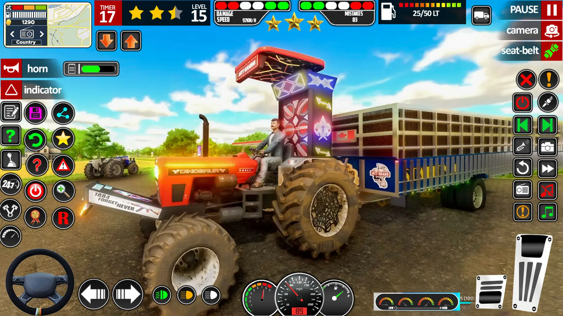 Tractor Game 3d Indian Farming | Indus Appstore | Screenshot