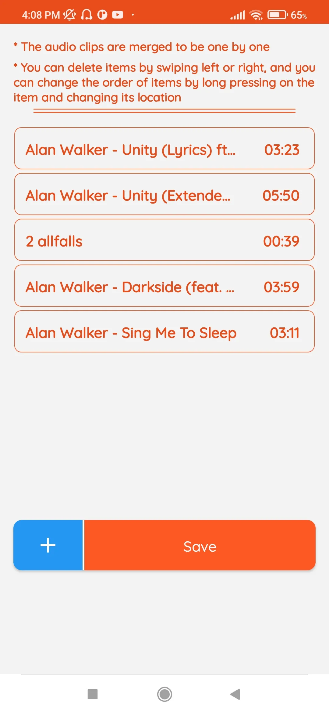 mix audios and merge songs mp3 | Indus Appstore | Screenshot