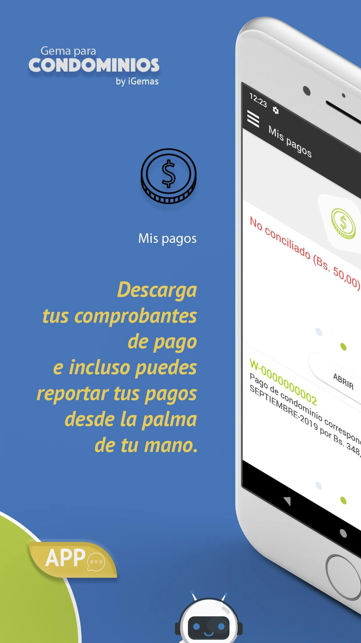 gCon: Gema para condominios | Indus Appstore | Screenshot