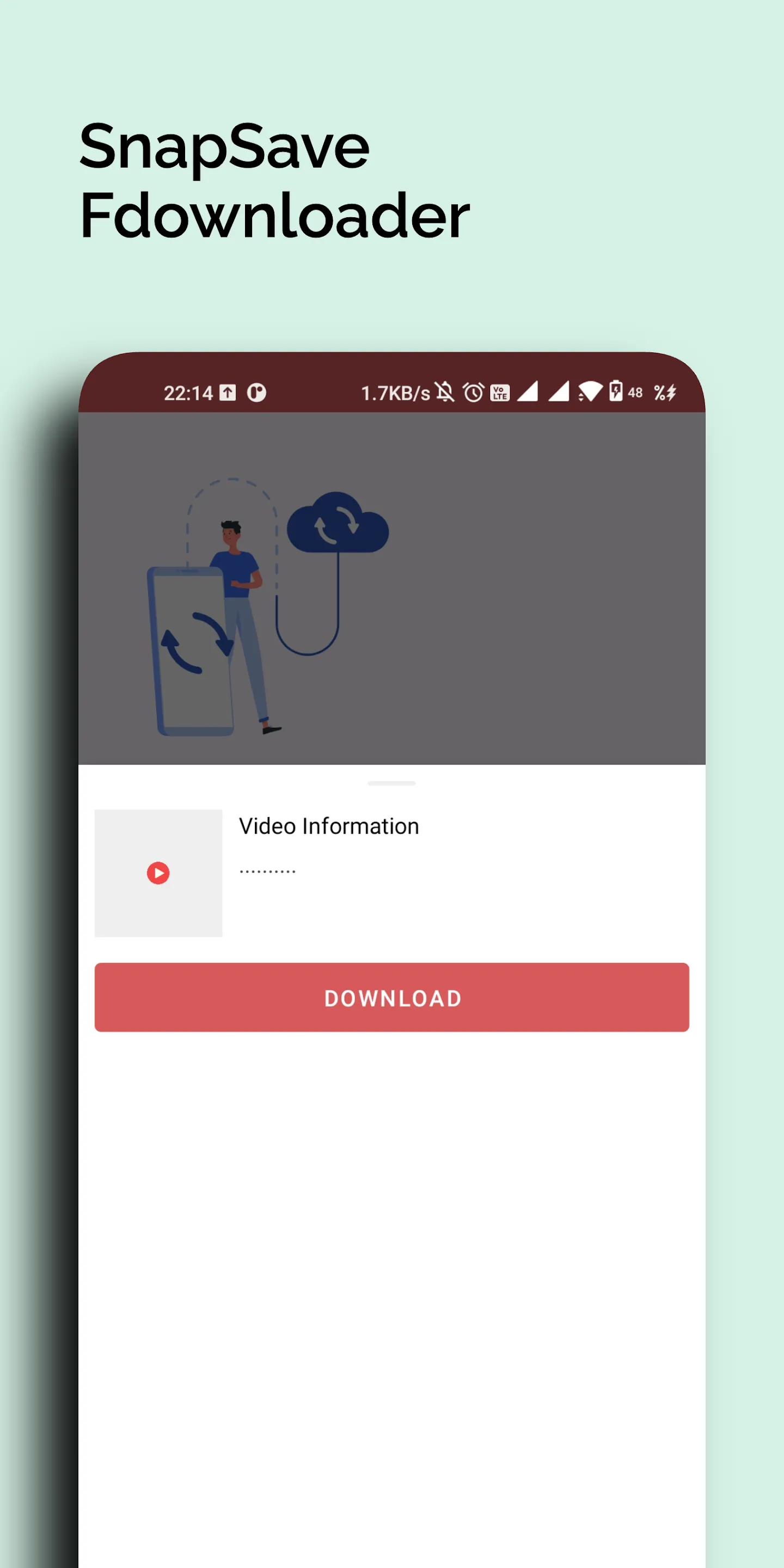 SnapSave - FVideo Downloader | Indus Appstore | Screenshot