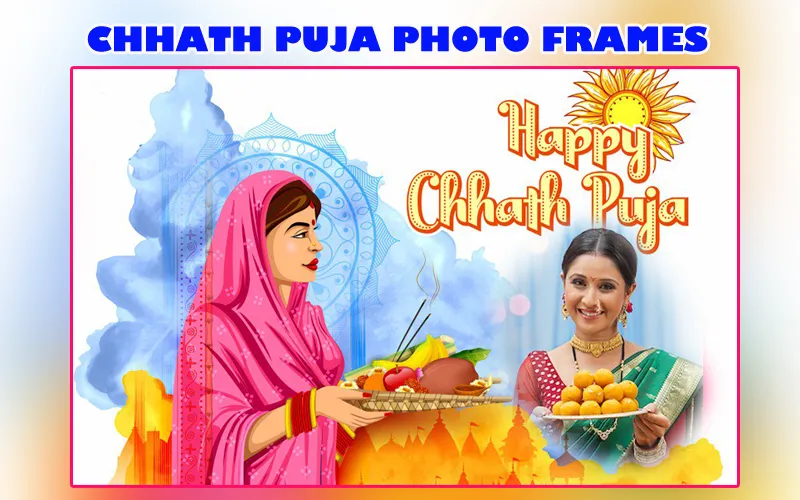 Chhath Puja 2023 Photo Frames | Indus Appstore | Screenshot