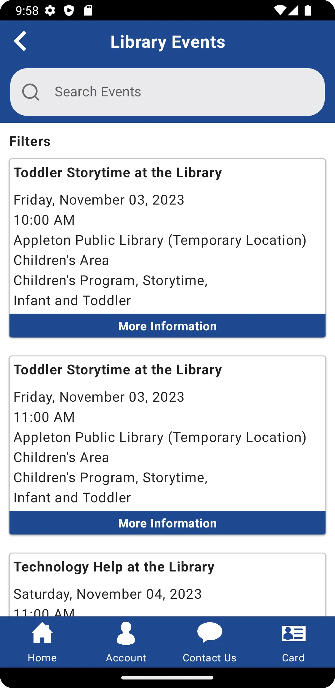 Appleton Public Library | Indus Appstore | Screenshot