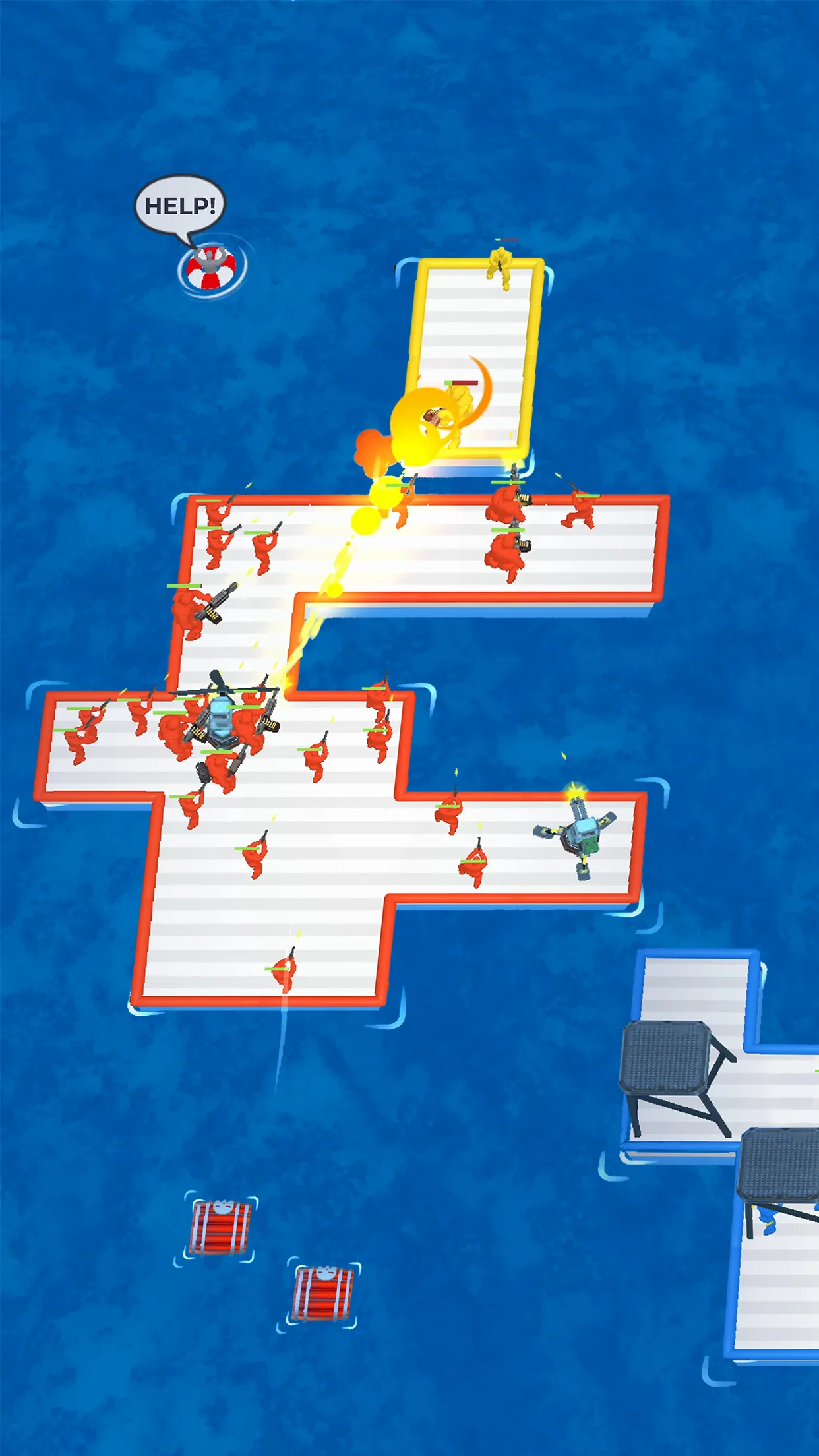 War of Rafts: Crazy Sea Battle | Indus Appstore | Screenshot