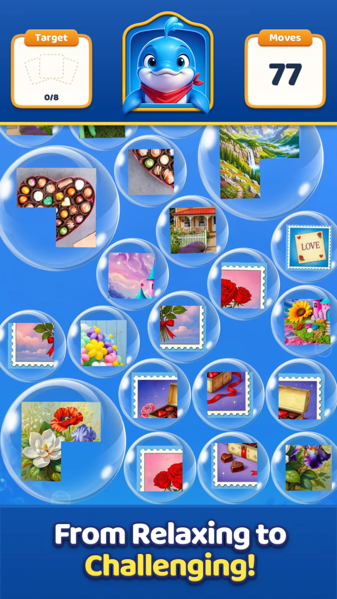 Bubblepics - Pop Jigsaw Puzzle | Indus Appstore | Screenshot