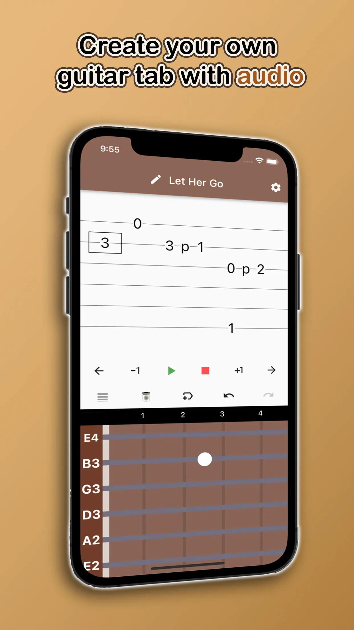 Guitar Tab Easy - tab editor | Indus Appstore | Screenshot