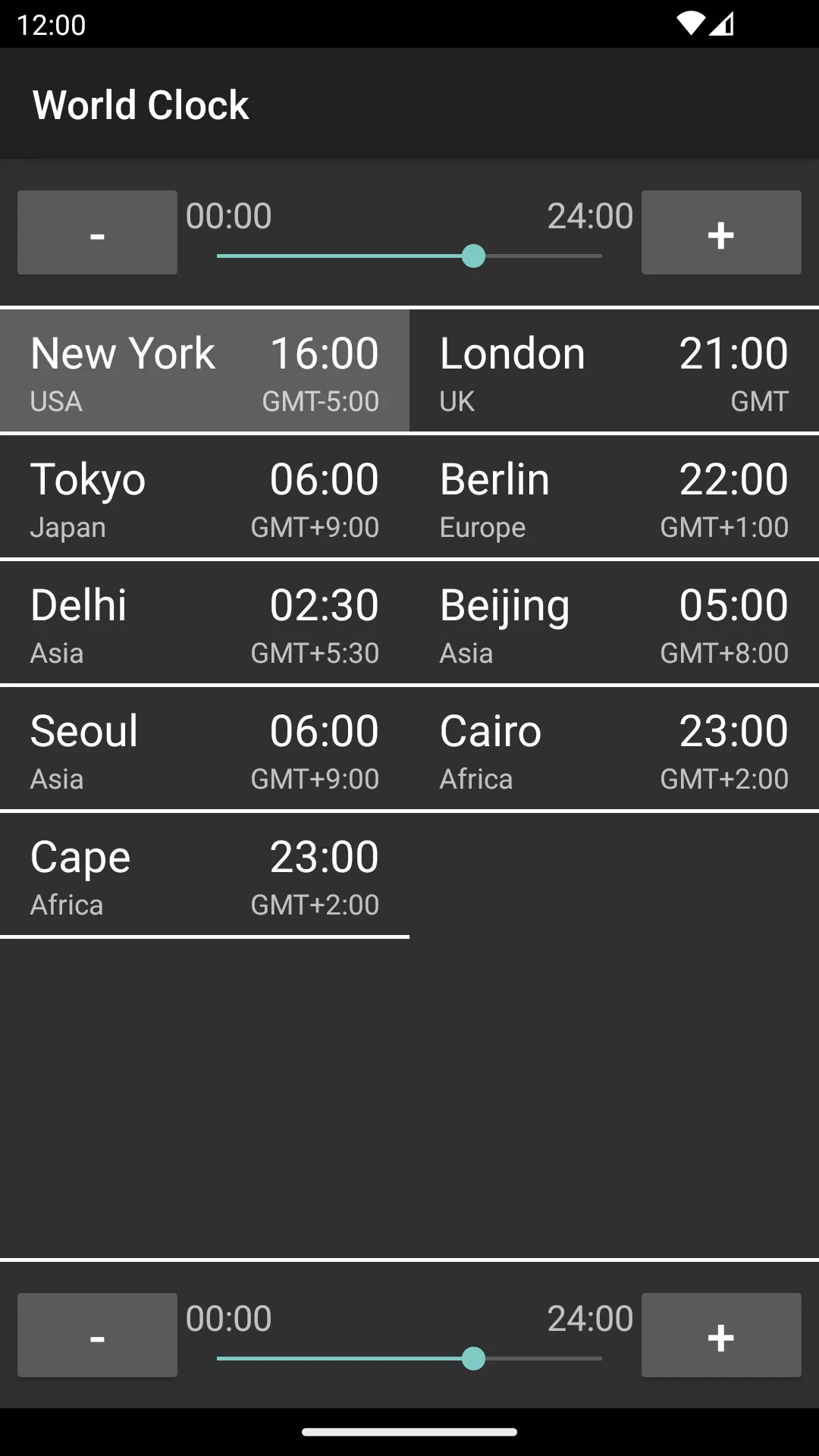 World Clock & Widget | Indus Appstore | Screenshot