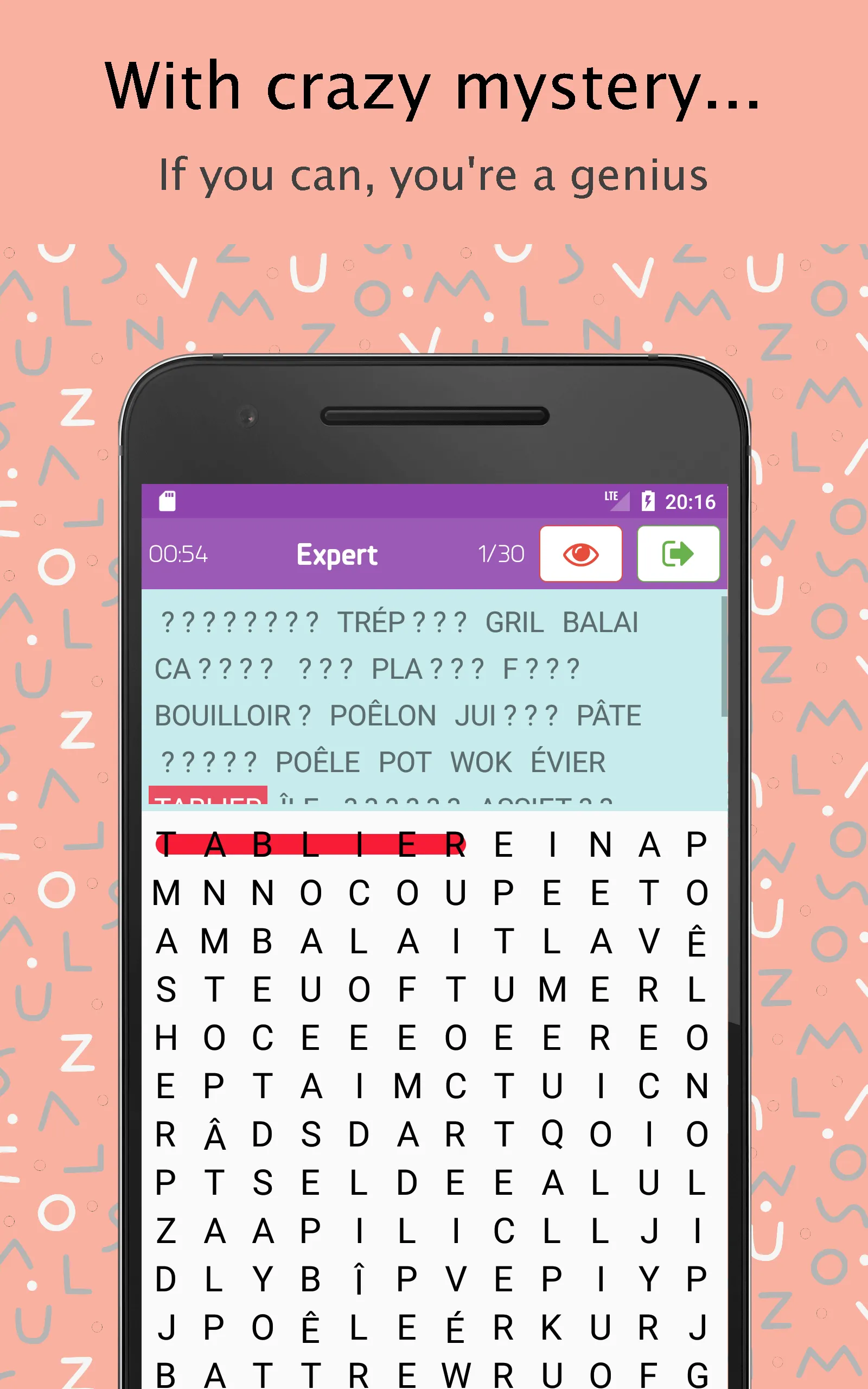 Word Search French Dictionary | Indus Appstore | Screenshot