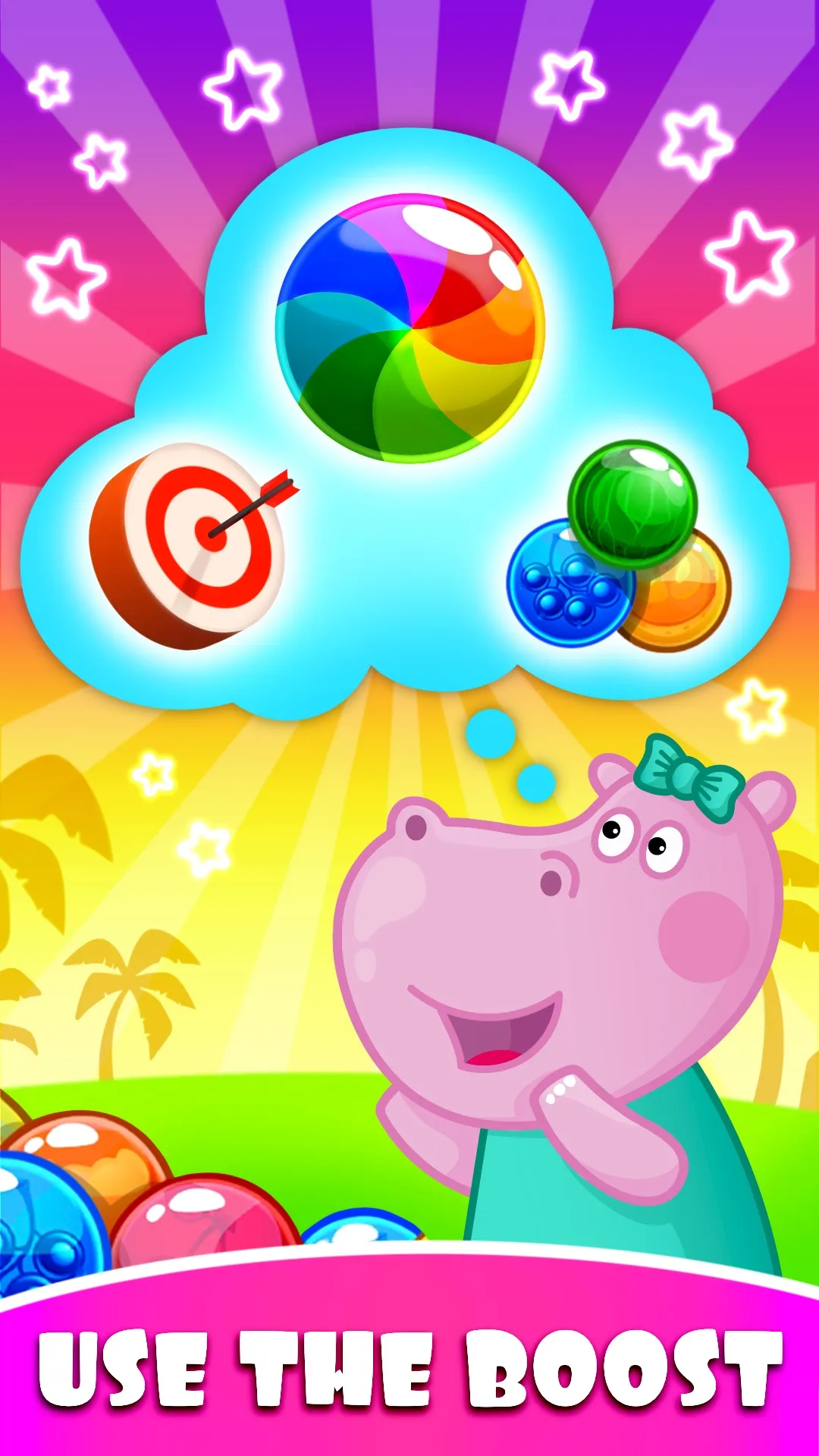 Hippo Bubble Pop Game | Indus Appstore | Screenshot