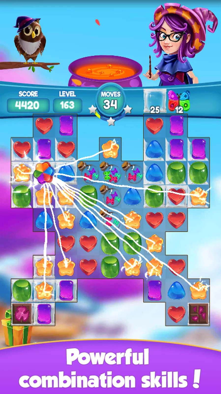 Jelly Witch: Match 3 Pop Candy | Indus Appstore | Screenshot